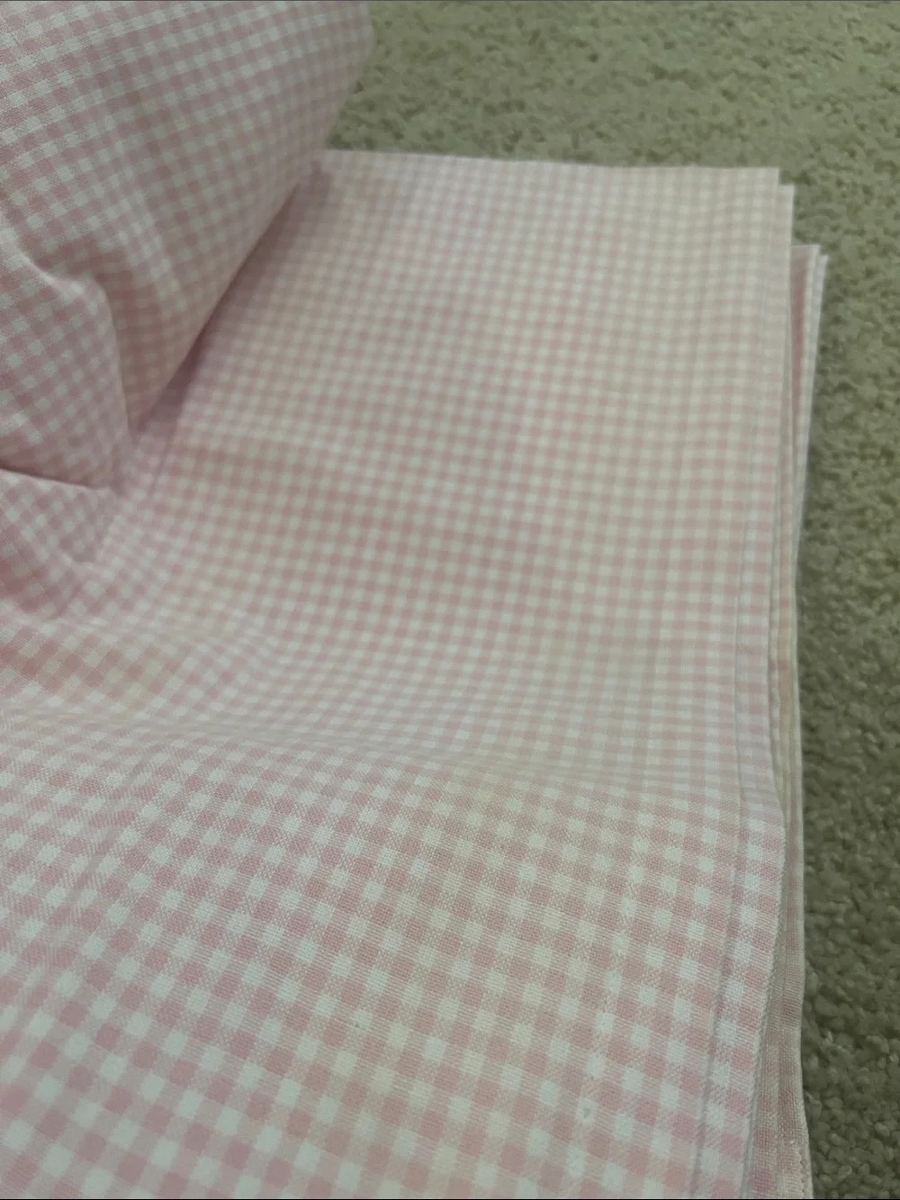 Pottery Barn Kids Gingham Shower Curtain